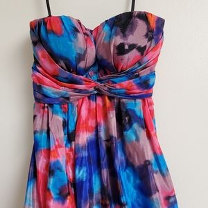 Jessica Simpson strapless maxi dress